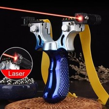 Hunting Laser Catapult FREE 200@ Ammo & 2@Spare Band - UK Seller