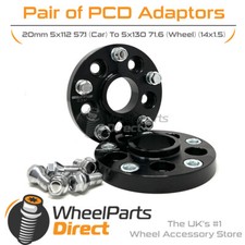 PCD Adapters 5x112 57.1 to