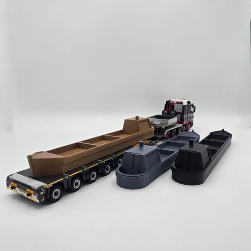 Scale narrow boats - 1/50,