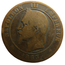 1863-A France Napoleon III 10
