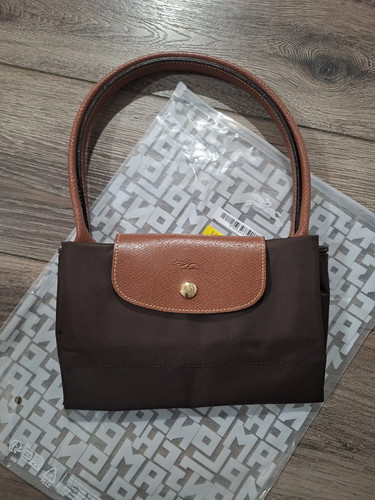Longchamp handbag brown large - longchamp,