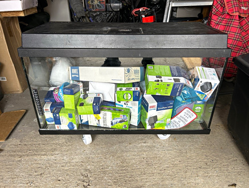 Glass freshwater aquarium - glass,