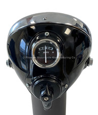 LUCAS TYPE MU42 6 1/2" HEADLAMP COMPLETE BSA TRIUMPH NORTON AJS SUNBEAM ENFIELD