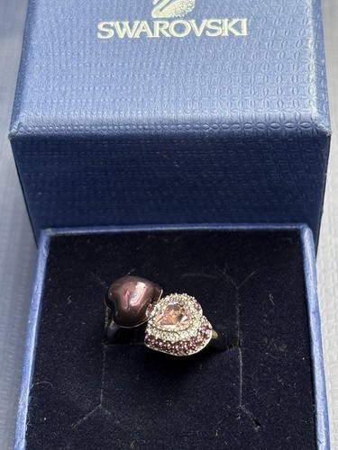 Swarovski ring preloved - ring, 55