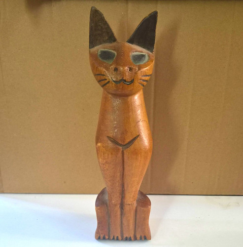 Hand carved wooden - hand,