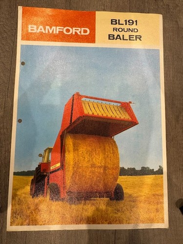 Vintage bamford baler - vintage,