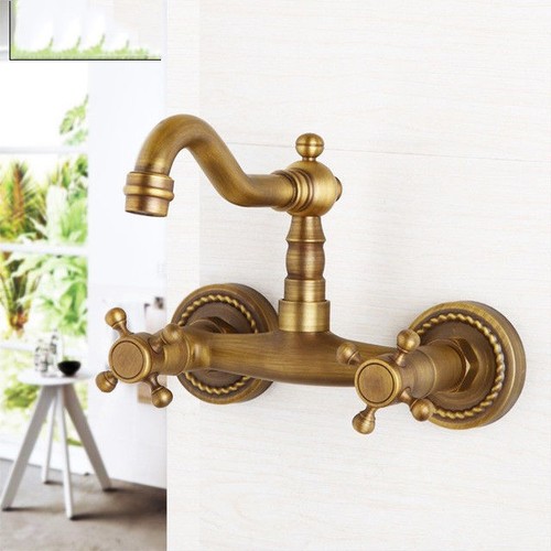 Vintage antique brass wall - antique,