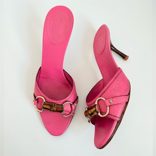 Gucci vintage pink pebbled - vintage,