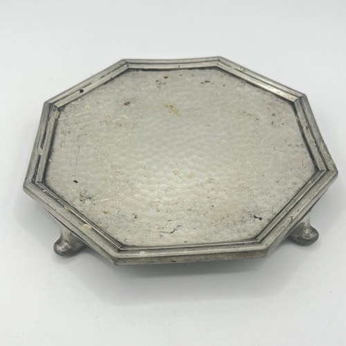 Pewter teapot stand co - tw, &