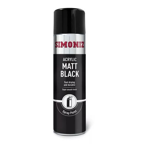 Simoniz acrylic matt black - acrylic,