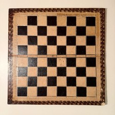 Vintage Folding Chess Board