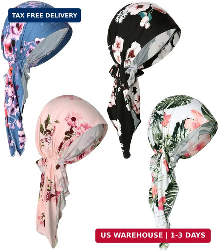 Avxdbr 4pcs chemo headwear - avxdbr,