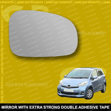 For Toyota Verso-S wing mirror glass 10-13 Right Driver side Spherical