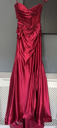New never worn wine long - never, worn.
