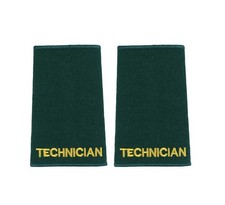 Technician Green Epaulettes