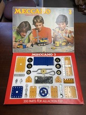 Vintage Meccano Set 3, from