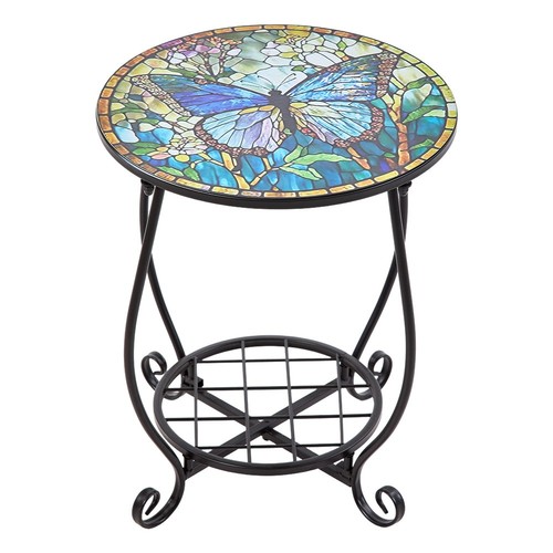 Small garden mosaic butterfly - small,