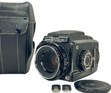 Final Late [Near MINT] ZENZA BRONICA S2 S2A 6x6 Camera 75mm Lens Case From JAPAN