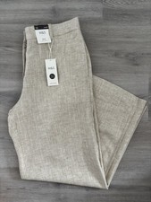M&S WOMENS NEUTRAL BEIGE HIGH