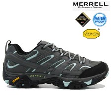 LADIES MERRELL HIKING BOOTS WATERPROOF GORETEX ANKLE WALKING TRAIL TREK TRAINERS