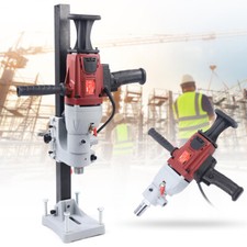 Wet Diamond Concrete Core Drilling Machine W/Stand Press Drill Stand 180mm 2200W