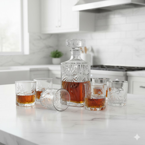 Decanter 1000ml 6 - decanter, piece