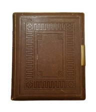 VICTORIAN LEATHER PHOTO ALBUM