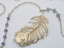 Alex Monroe PEACOCK FEATHER