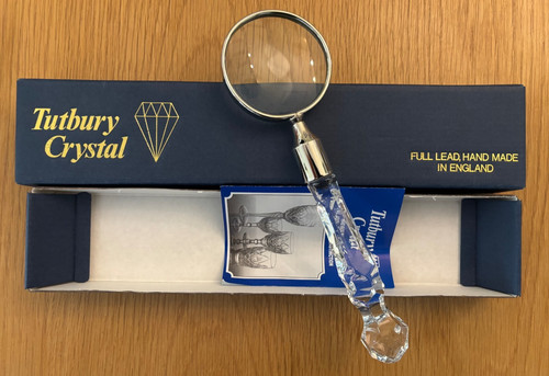 Tutbury crystal magnifying - crystal,