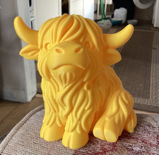LATEX MOULD HIGHLAND COW  TO