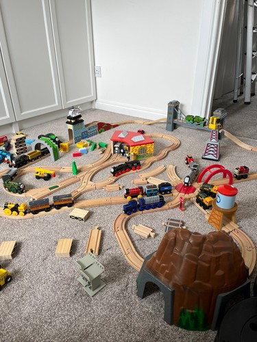 Wooden train set - train, inc