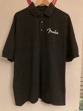 Fender Offset Duo-Sonic / Mustang Polo Shirt - Genuine Fender / Gildan - RARE!!!