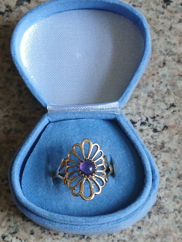 Vintage 9ct gold cocktail ring - vintage,
