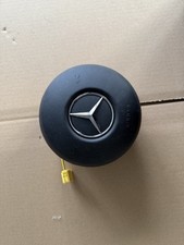 18-ON MERCEDES BENZ A CLASS W177 GENUINE OEM STEERING WHEEL AIRBAG A0008605500
