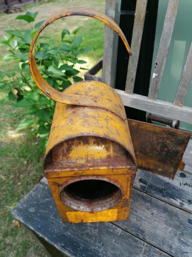 Vintage roadworks lantern - roadworks,