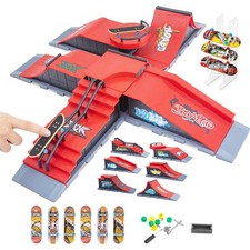 `Skate Park Ramp Kit Tech Deck Mini Fingerboard Finger Board Ultimate Park Toys.