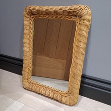 Vintage Natural Wicker Accent