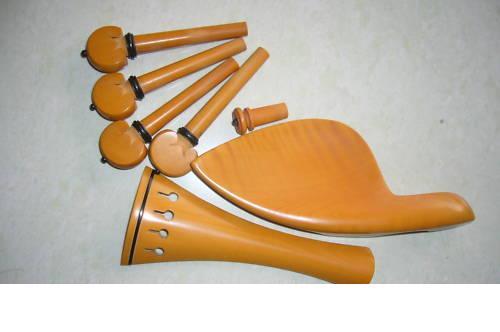 Violin box wood set - violin, chin