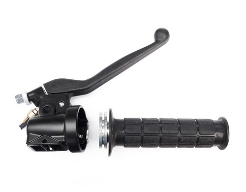 Throttle grip with fitting - grip,