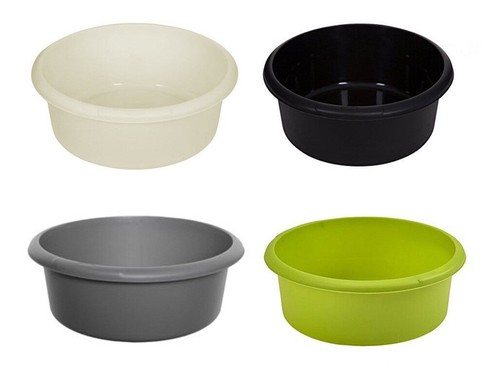 Plastic large round bowl - plastic,