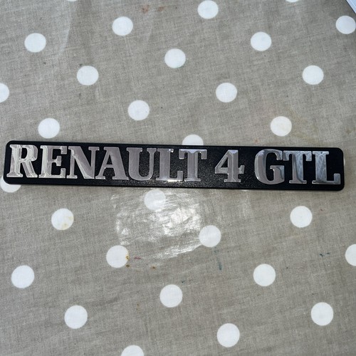 Scritta renault gtl rear - scritta,