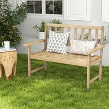 Outdoor Garden Bench Teak Wood