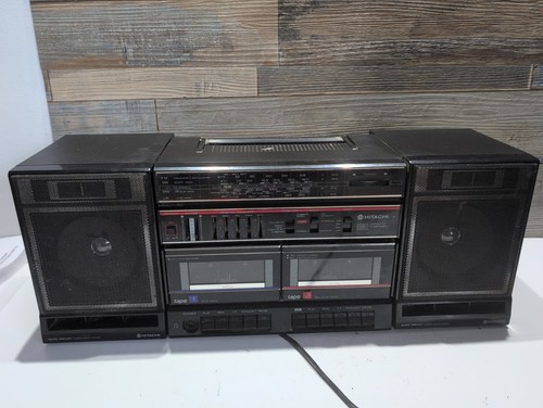 1980s hitachi trk w540e - hitachi, radio