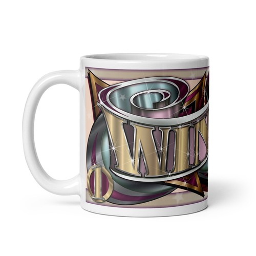 Winner no1 fairground art - winner, mug