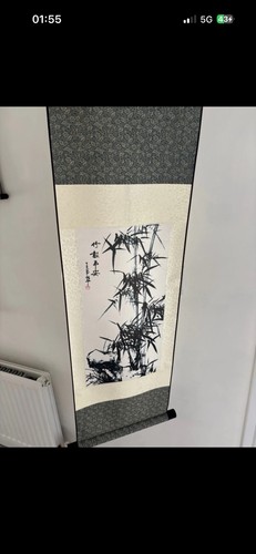 Hanging scroll paper ink - hanging,
