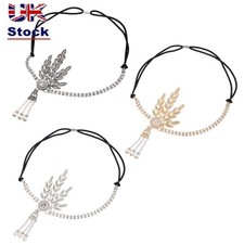 Vintage Dress Accessories Bridal Headpiece Pearl Headband Gatsby Flapper