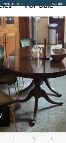 Circa 1950s antique - 1950s, mahogany