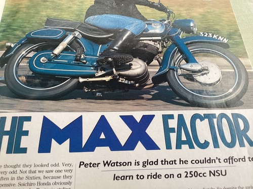 Nsu super max - max, motorcycle