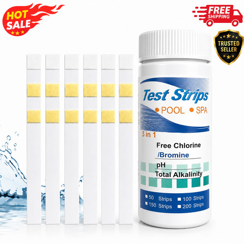 50x 3in1 pool spa test - test, strips