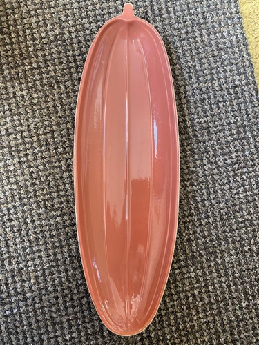 Poole pottery cucumber dish - pottery,